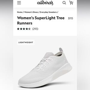 Allbirds Women's SuperLight Tree Runners